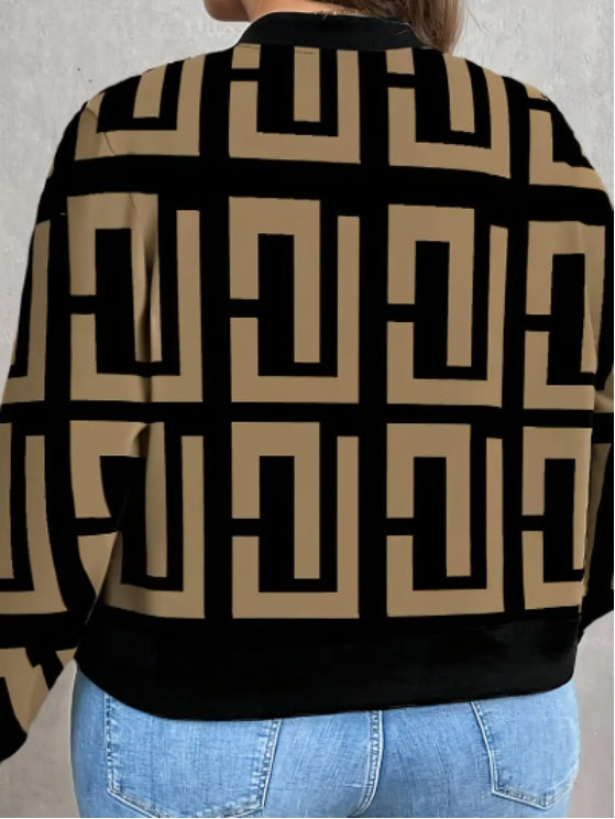 PrintFlex Zip-Up Jacket