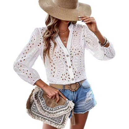 Lunéra ClassicButton Blouse