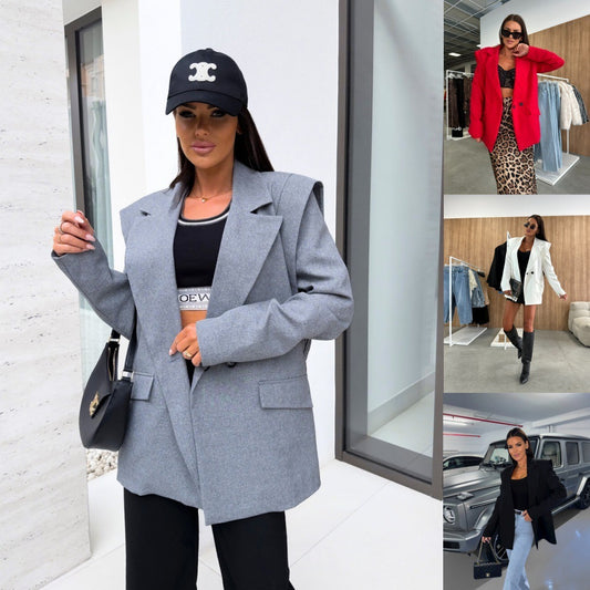 ChicForm Mini Blazer Coat