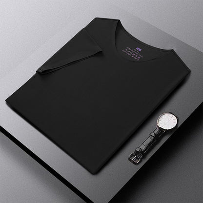 Couple Ice Silk Trackless Sports T-shirt