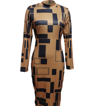 Monarca Colorblock Midi Dress