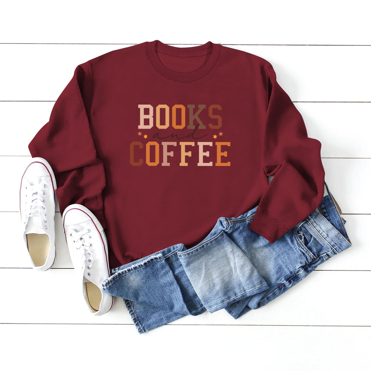 PrintAura™ Round Neck Sweater