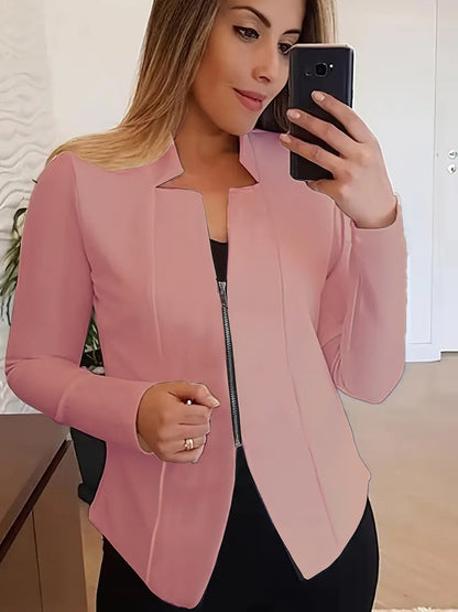 Zenvy Zip Suit Jacket