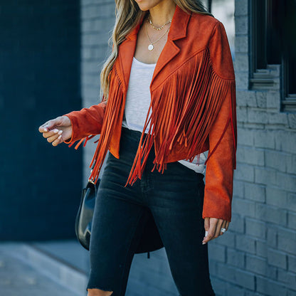TasselRider Suede Jacket