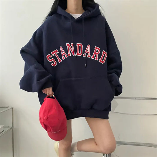 : CozyText Fleece Statement Top