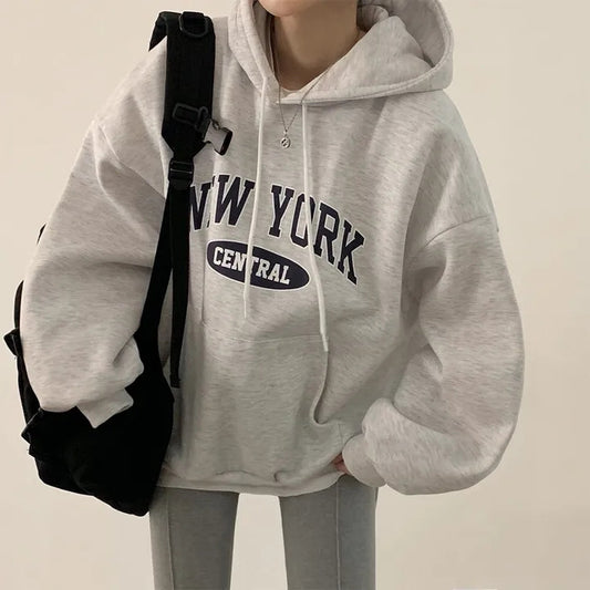 VelourScript Printed Sweater