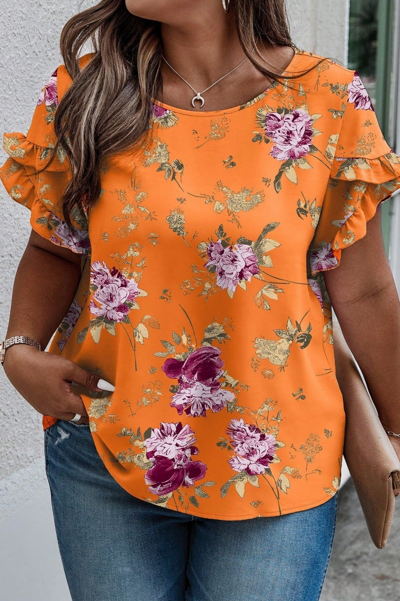 PleatAura Stitch Tee