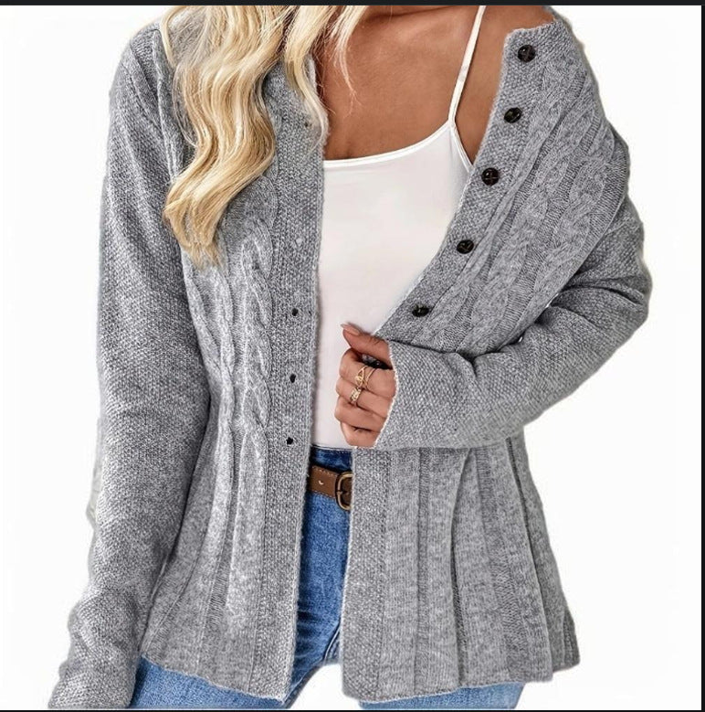 SnugSerene Cable Luxe Cardigan