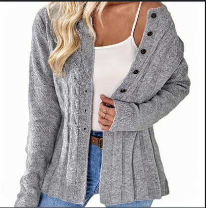SnugSerene Cable Luxe Cardigan