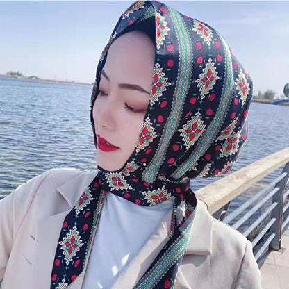 Silk Satin Streamer Sun Protection Hat