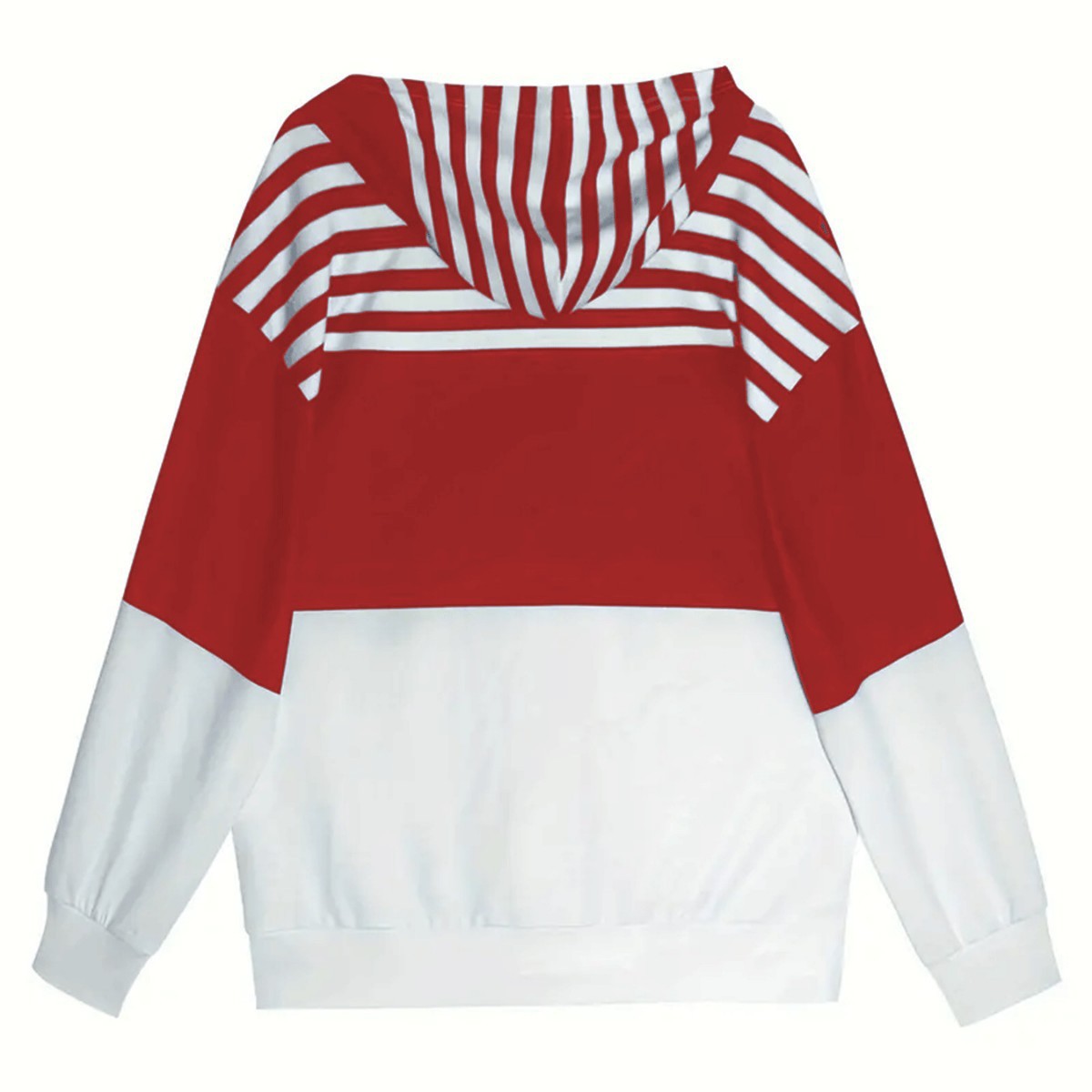 StripeFlick Zip Hoodie