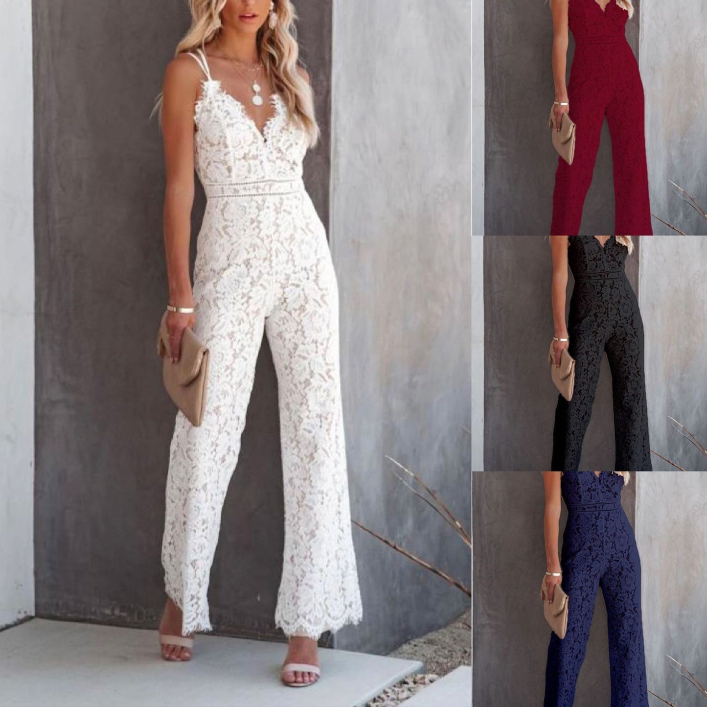 Lacéra Charm Suspender Jumpsuit