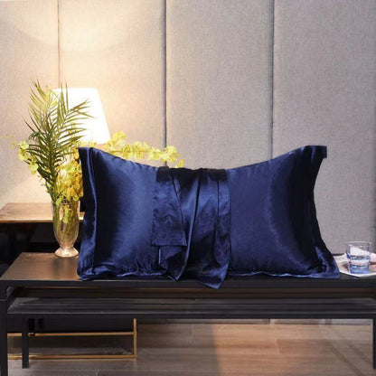 Single Double Household Simple Ice Silk Pillowcase