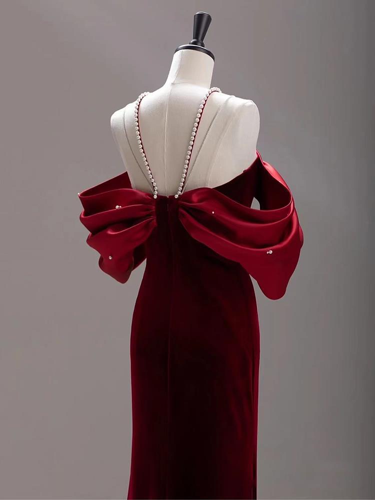 Velour Siren Gown