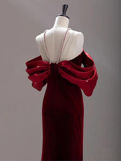 Velour Siren Gown