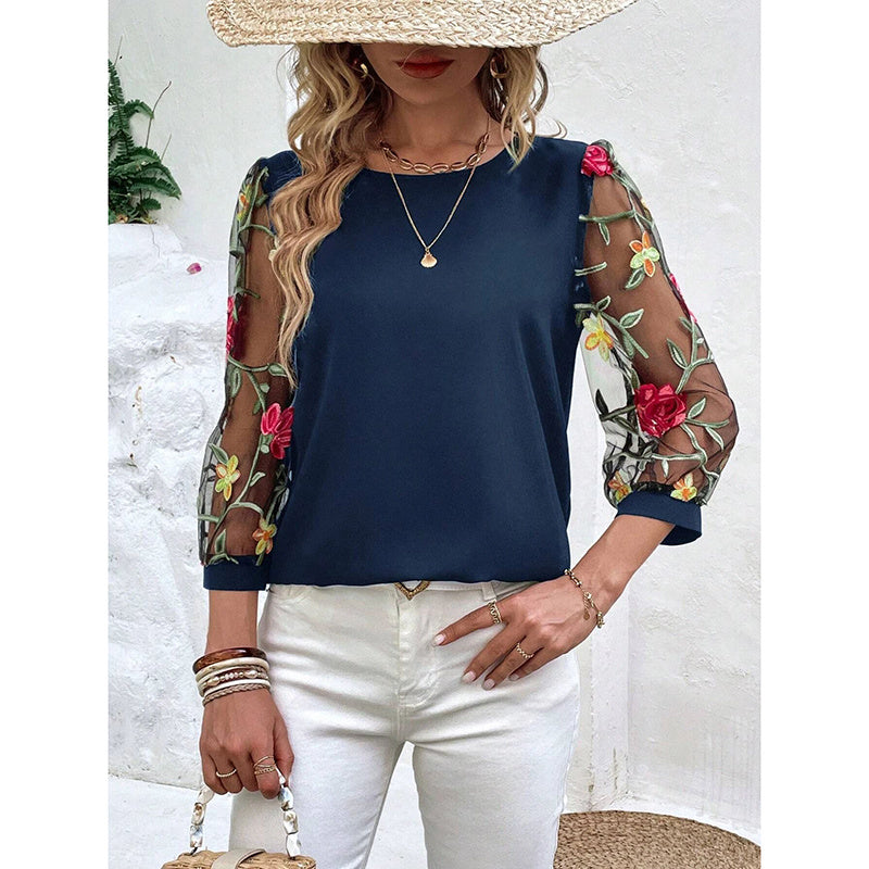 Florielle SheerBloom Tee