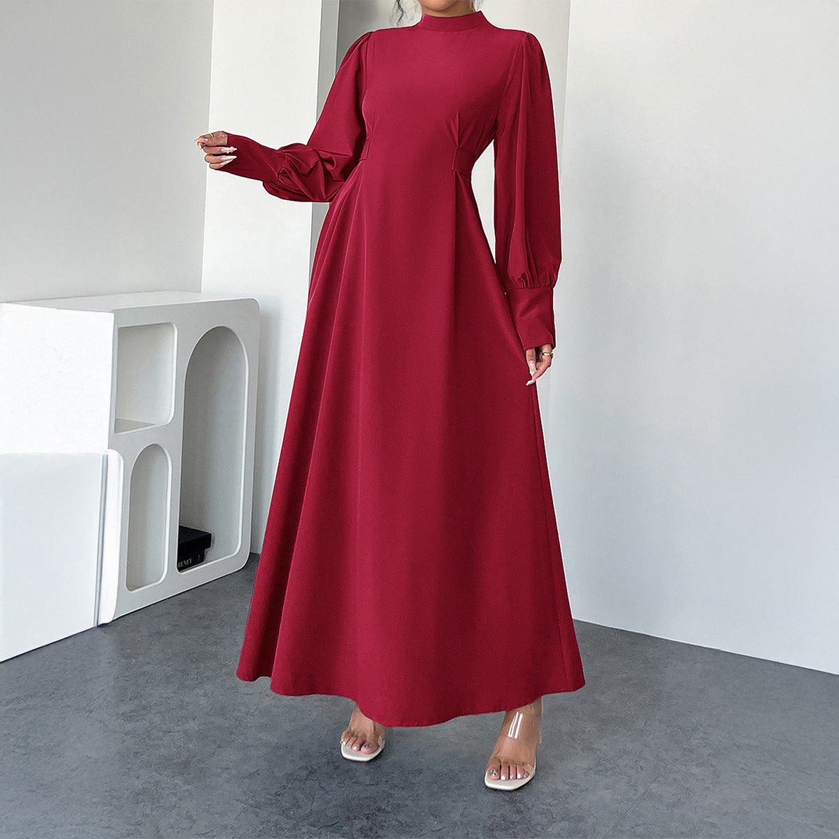 Calira High-Waist Holiday Dress