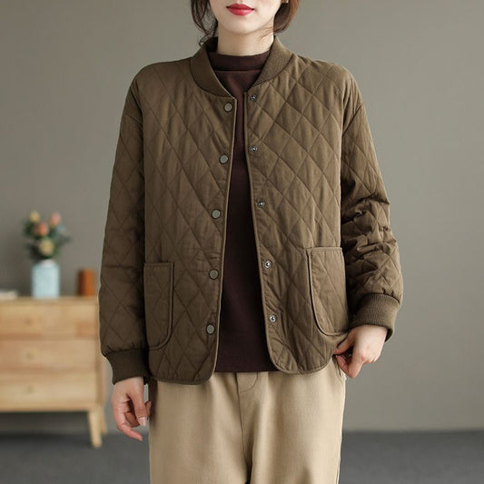 DiamondEase Quilted Cotton Jacket