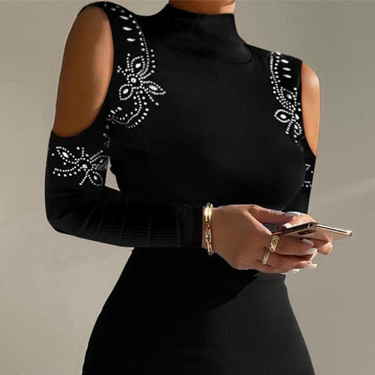 Starlit Siren Rhinestone Dress