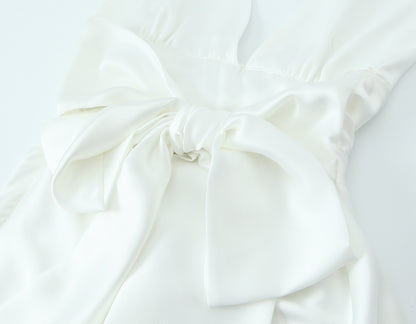 French Fashion Silk Satin Sexy Sling Dress