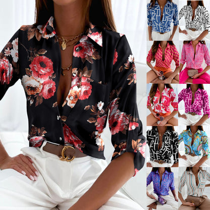 Aurelline Polo Print Shirt
