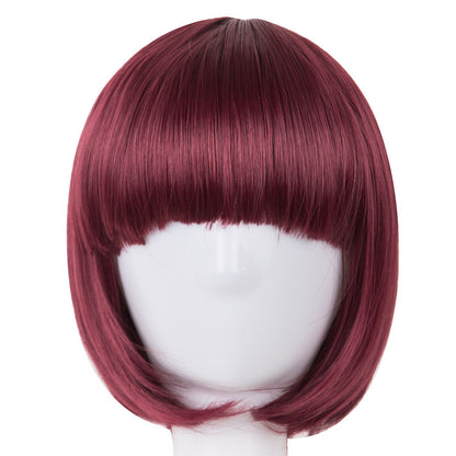 Women's Fashion Bangs High Temperature Silk Wig