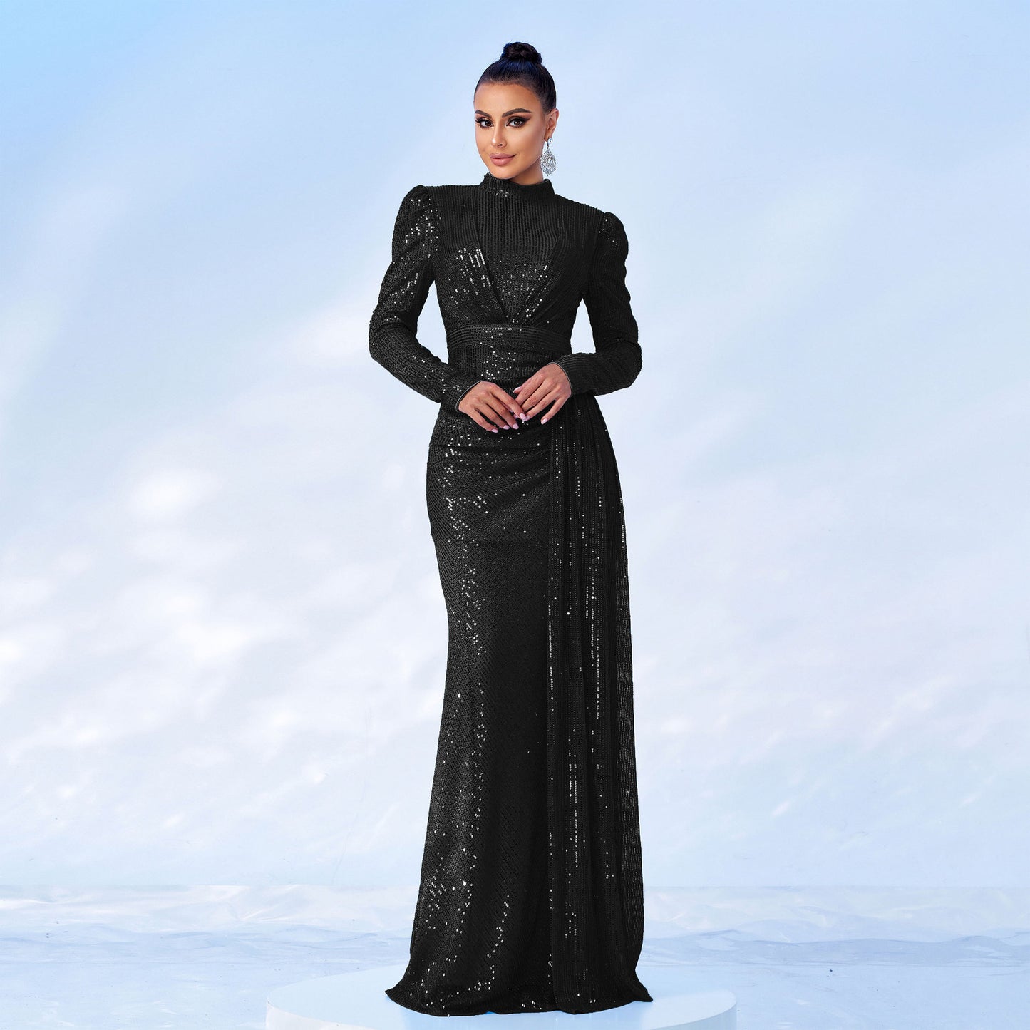 Opaline Ember Gown