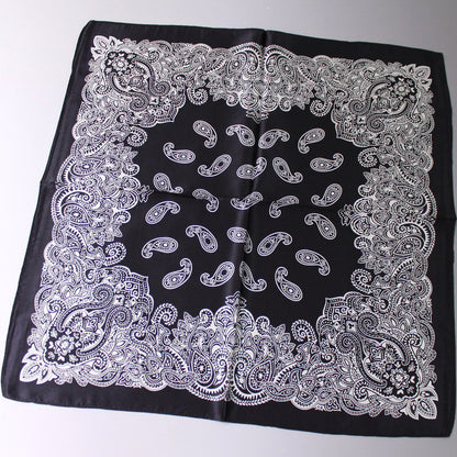 Men's Fashion Vintage  Cashew Flower Silk Scarf