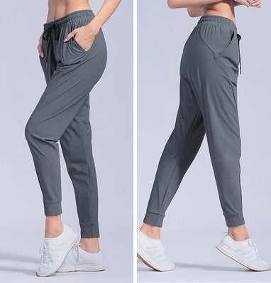 Women's quick dry ice silk pants