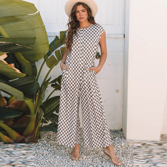 VogueLuxe™ Wide-Leg Jumpsuit