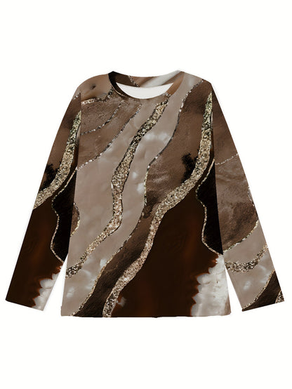 Marvessa™ RetroFlow Long Sleeve Tee