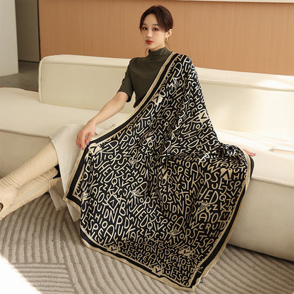 Ladies Fashion Korean Style Silk Printing