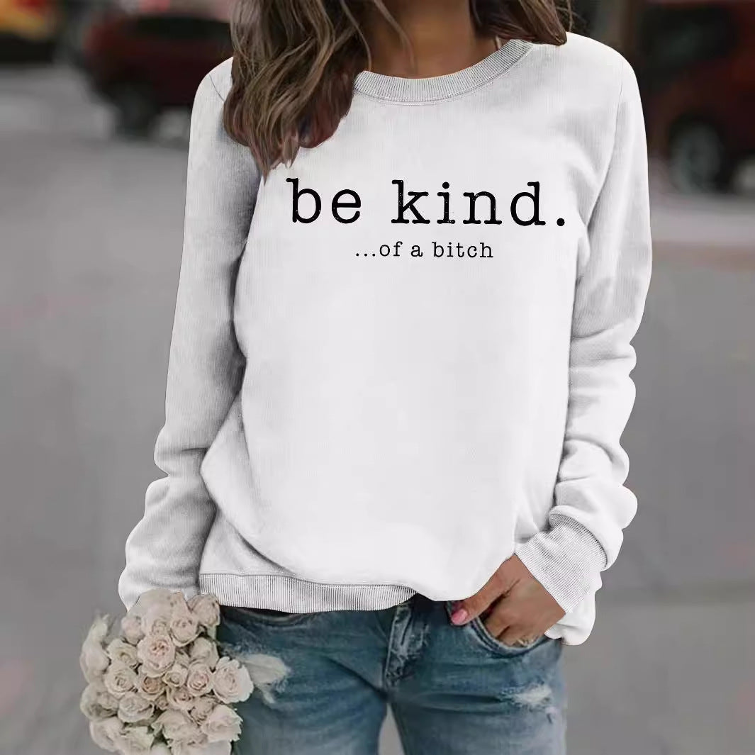 VoguePrint Round Neck Hoodie