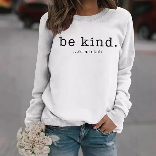 VoguePrint Round Neck Hoodie