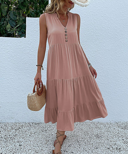 LumaFlow Vest Dress