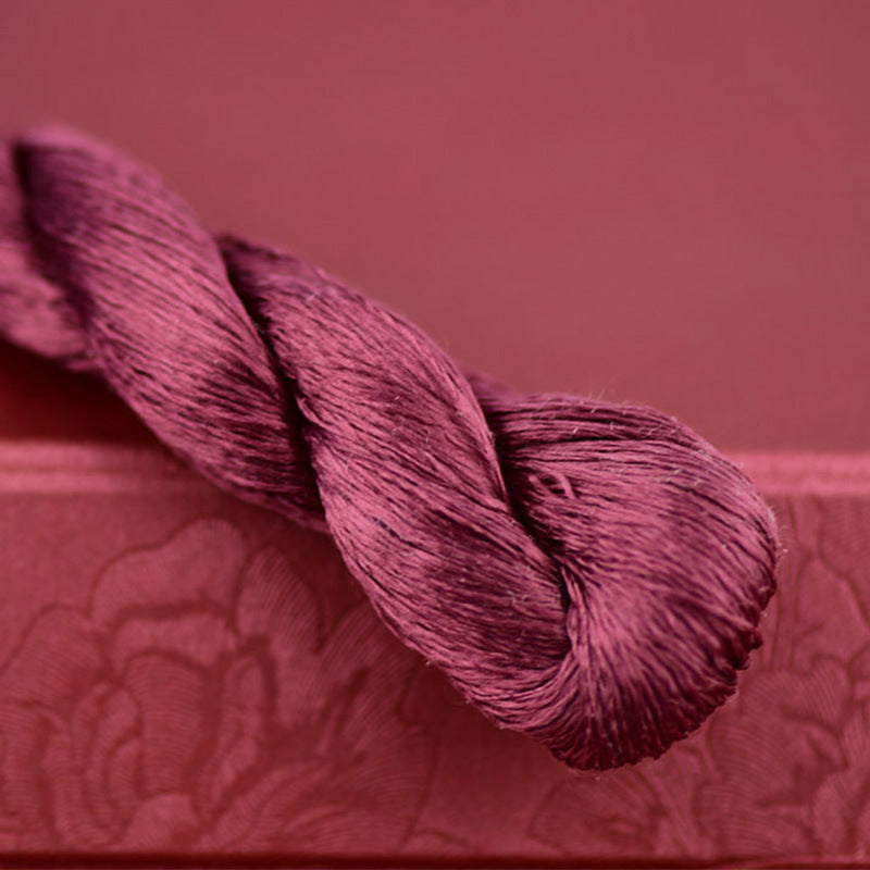 Silk Thread Large Embroidery Thread Red