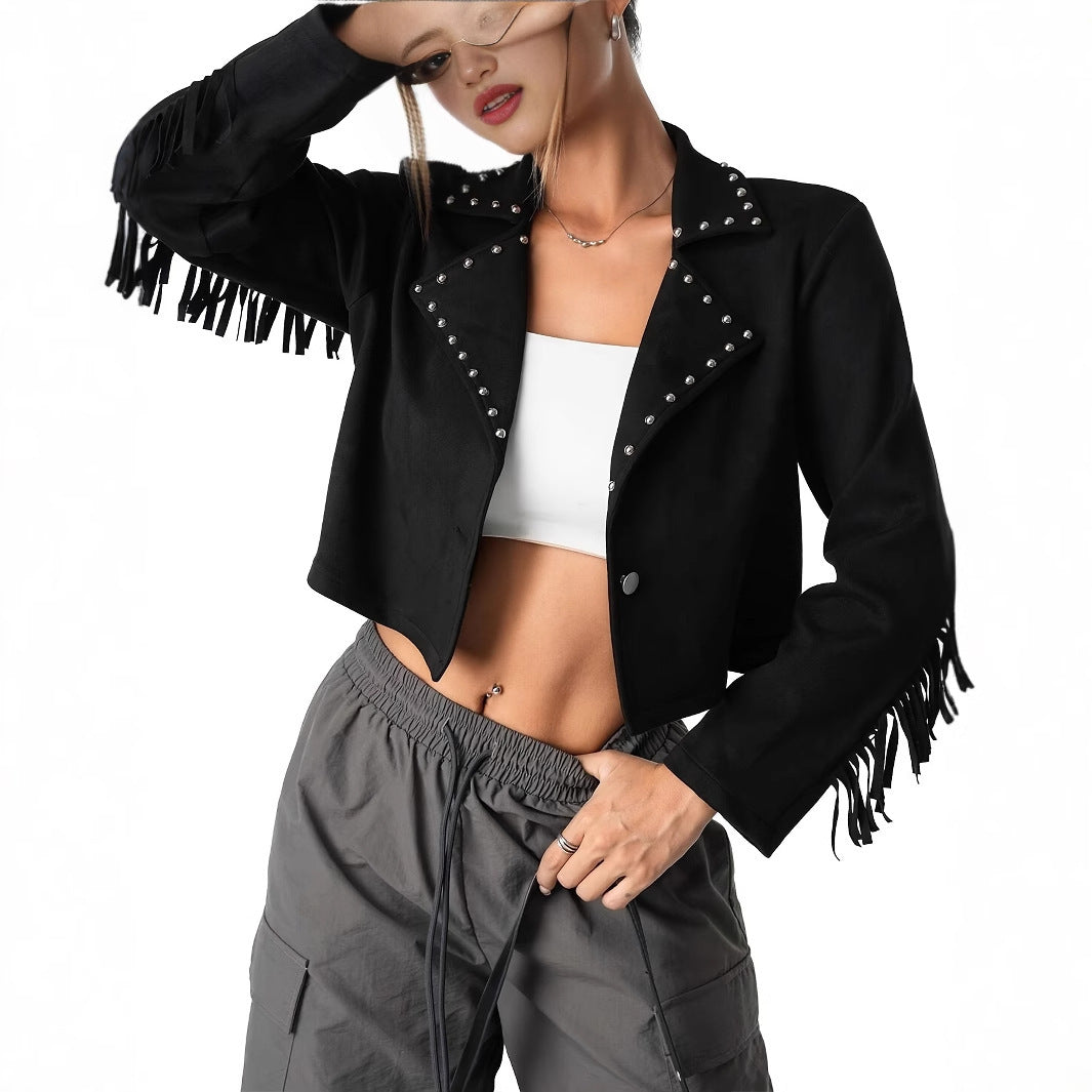 SaddleGlam Fringe Jacket