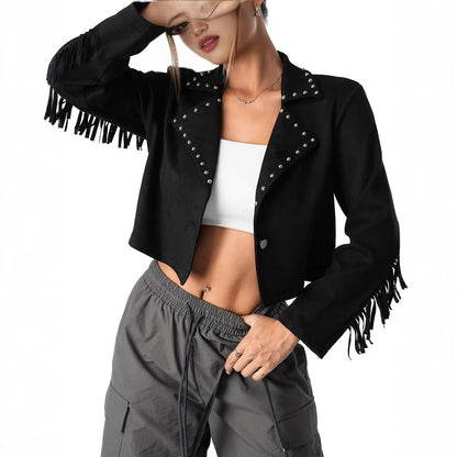 SaddleGlam Fringe Jacket