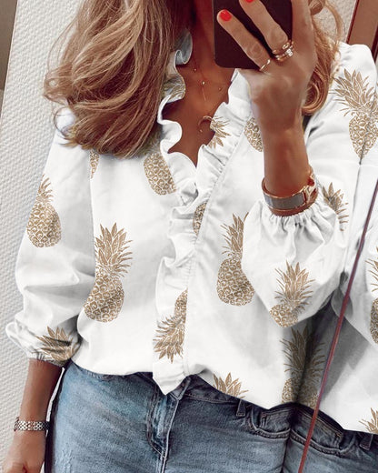 Elaris Ruffle Blouse