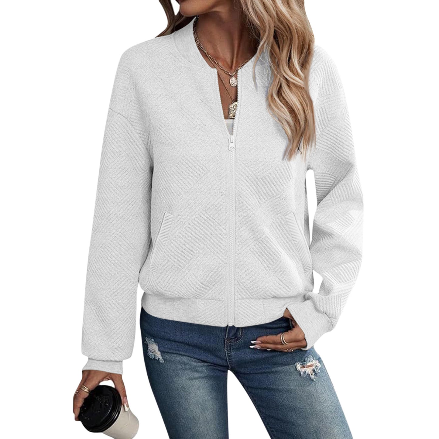 ZyraZip Cardigan Coat