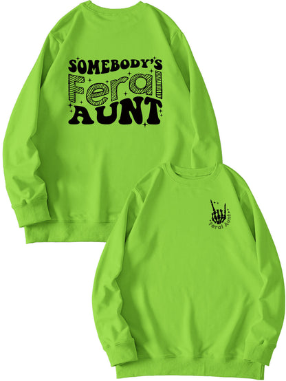 Aurevia Casual Print Sweatshirt