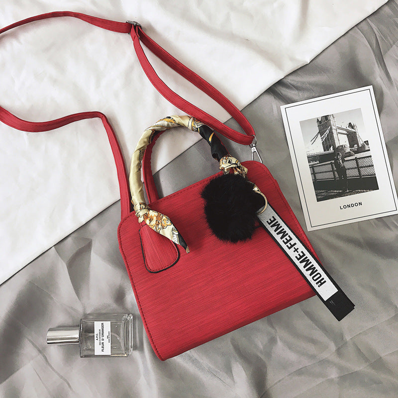 All-match silk scarf small package