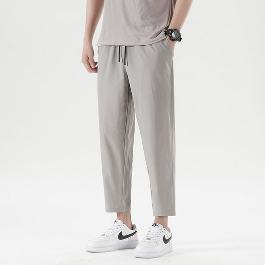 Fashion Pants Men's Large Size Ice Silk