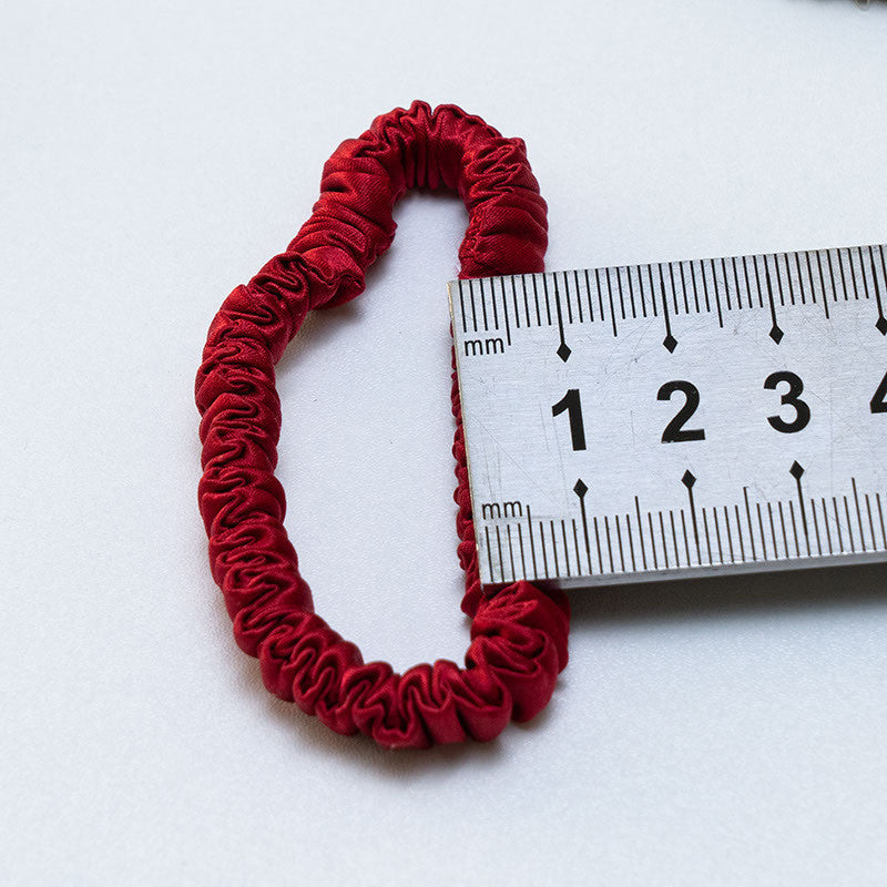 Silk Large Intestine Small Intestine Hair Tie Silk Silk Hair Rope