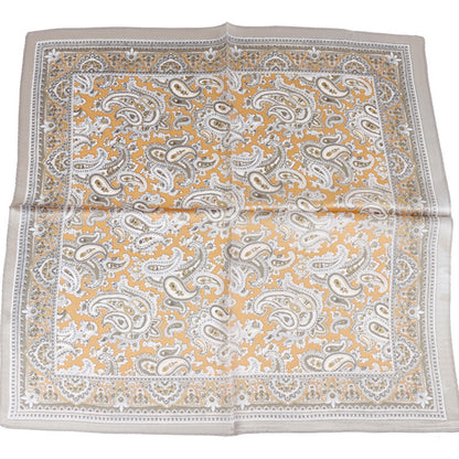 Men's Fashion Vintage  Cashew Flower Silk Scarf