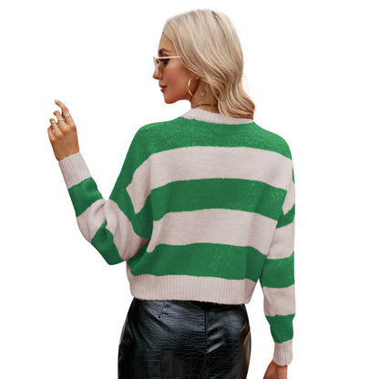 StratusStripe Mohair Sweater