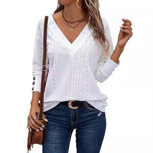 Alurette LaceCrest Blouse