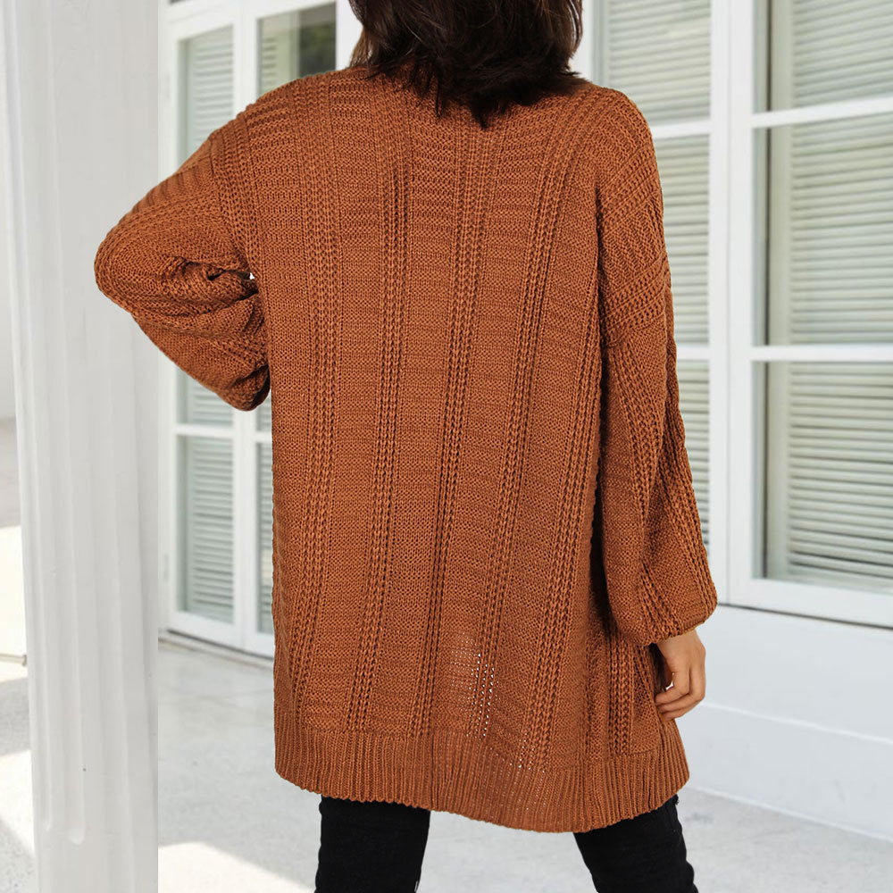 Twiluna Knit Curve Cardigan