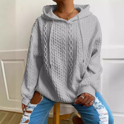 Twistella Cozy Hooded Sweater