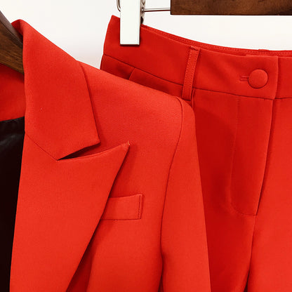 VelouraFlare Tailored Set